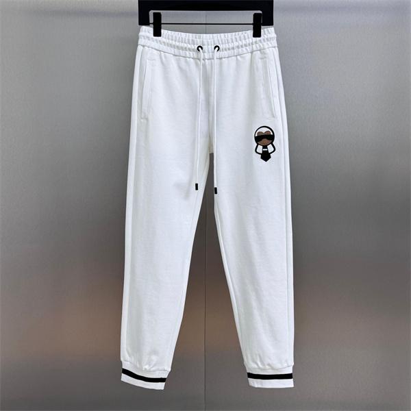 FENDI フェンディ コピー 2025秋冬限定・ふんわり カールロゴ スウェットパンツ 必見アイテム