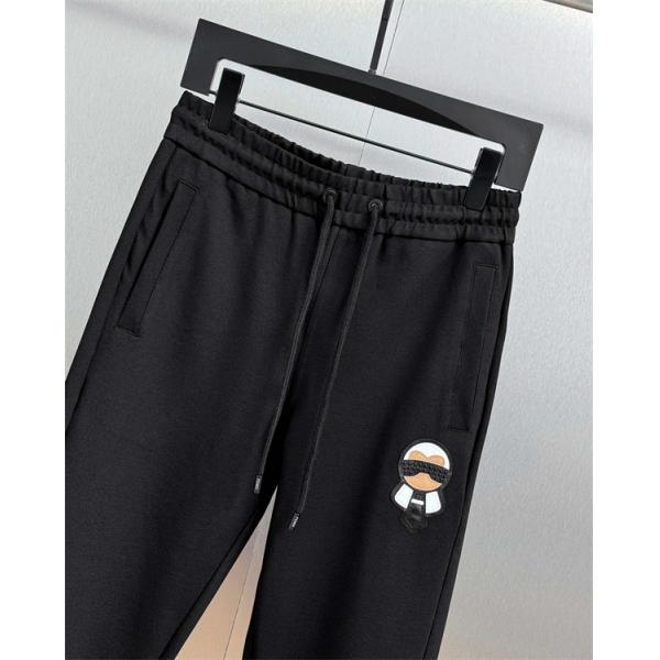 FENDI フェンディ コピー 2025秋冬限定・ふんわり カールロゴ スウェットパンツ 必見アイテム