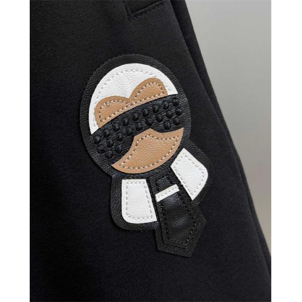 FENDI フェンディ コピー 2025秋冬限定・ふんわり カールロゴ スウェットパンツ 必見アイテム