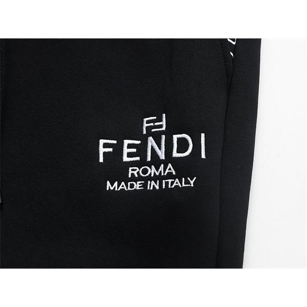 FENDI フェンディ コピー 2025秋冬注目度・動きやすい快適 Fロゴ スウェットパンツ 新作人気