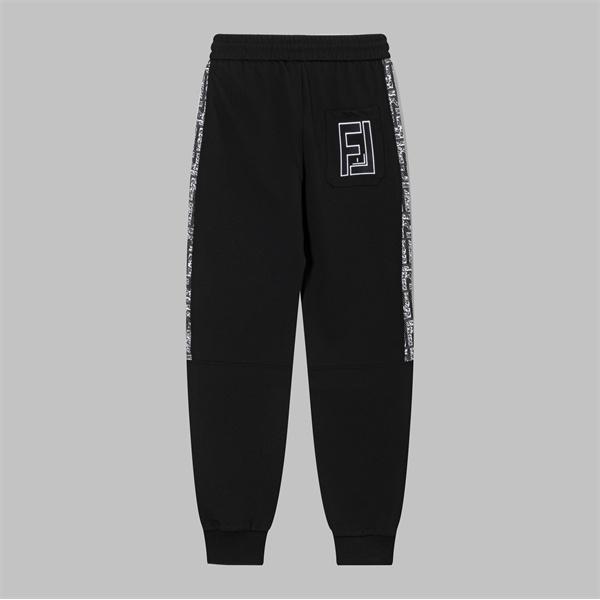 FENDI フェンディ コピー 2025秋冬本命・スポーティ上質 バックロゴ スウェットパンツ 数量わずか
