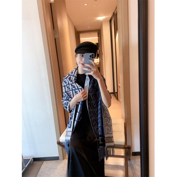 2025秋冬先取り・スウィート柔彩ストール FENDI フェンディ スーパーコピー人気セレクト