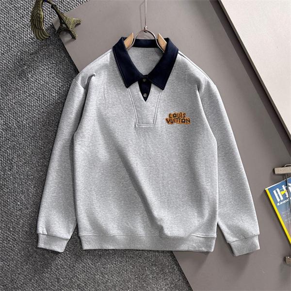 2025秋冬 快適仕様 柔らかタッチ グレー LOUIS VUITTON ルイヴィトン スーパーコピー スウェット 今季必見