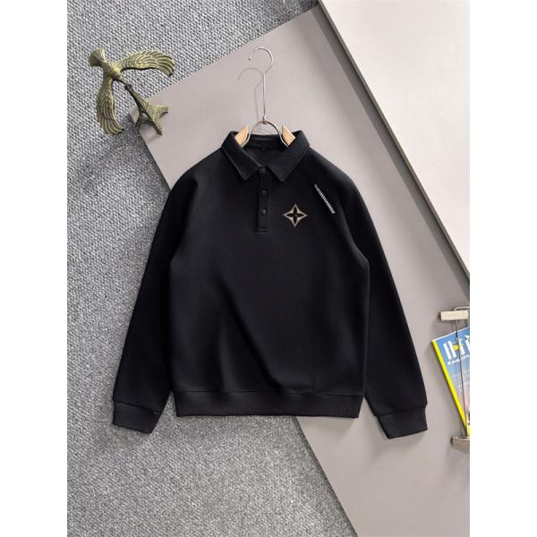 LOUIS VUITTON ルイヴィトン コピー 2025秋冬 新定番 高級シルエット カーキ スウェットトップス 今季話題