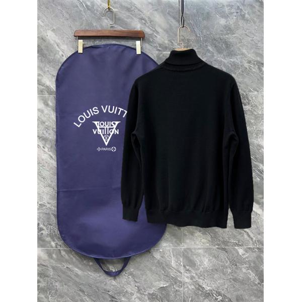 2025秋冬 保温仕立て 上質ニット ホワイト タートルネック 今季人気急上昇 LOUIS VUITTON ルイヴィトン コピー