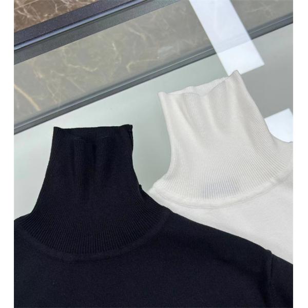 2025秋冬 保温仕立て 上質ニット ホワイト タートルネック 今季人気急上昇 LOUIS VUITTON ルイヴィトン コピー