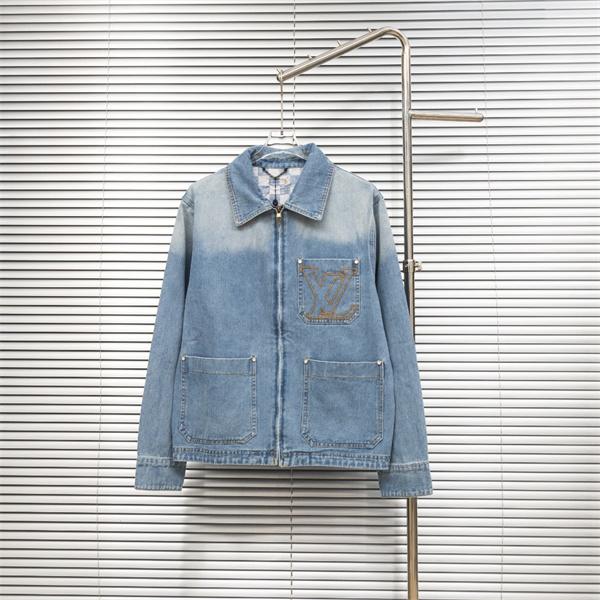 2025秋冬 トレンド感 ライトデニム ブルー LOUIS VUITTON ルイヴィトン コピー ジャケット 今季注目度高め