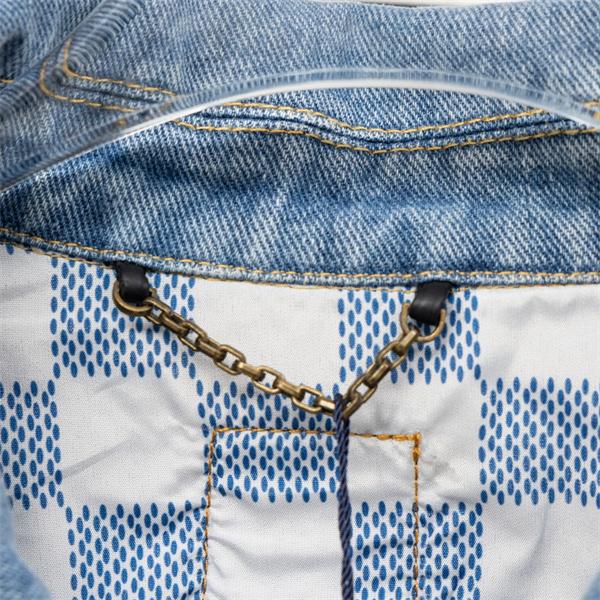 2025秋冬 トレンド感 ライトデニム ブルー LOUIS VUITTON ルイヴィトン コピー ジャケット 今季注目度高め