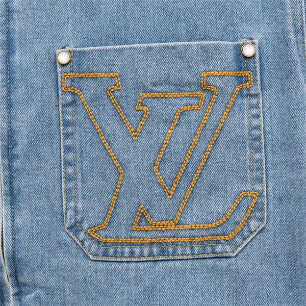 2025秋冬 トレンド感 ライトデニム ブルー LOUIS VUITTON ルイヴィトン コピー ジャケット 今季注目度高め