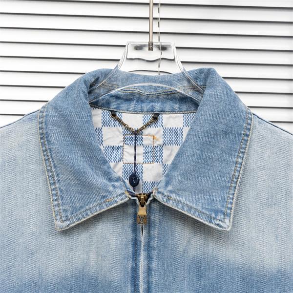 2025秋冬 トレンド感 ライトデニム ブルー LOUIS VUITTON ルイヴィトン コピー ジャケット 今季注目度高め