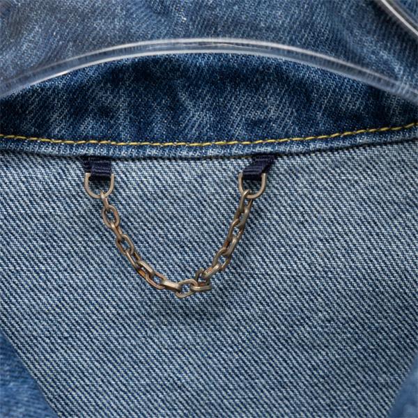 LOUIS VUITTON ルイヴィトン コピー 2025秋冬 デザイン映え モード系 ブルー デニムジャケット 今季イチオシ