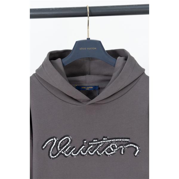 2025秋冬 柔暖仕立て スタイリッシュ グレー LOUIS VUITTON ルイヴィトン コピー パーカー 話題