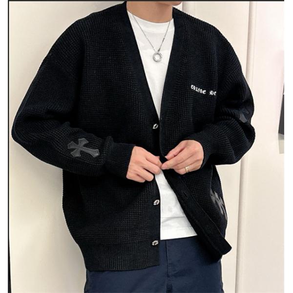 上品☆CHROME HEARTSクロムハーツ カーディガンコピー人気お洒落秋冬トレンド上質なアイテム