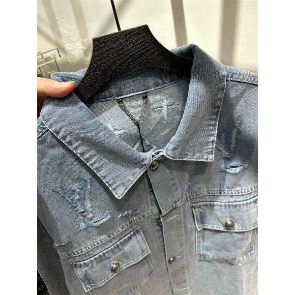 2025秋冬 トレンド映え カジュアル ライトデニム LOUIS VUITTON ルイヴィトン コピー ジャケット 人気