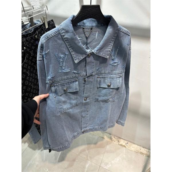 2025秋冬 トレンド映え カジュアル ライトデニム LOUIS VUITTON ルイヴィトン コピー ジャケット 人気
