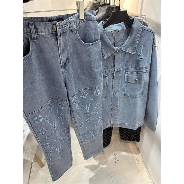 2025秋冬 トレンド映え カジュアル ライトデニム LOUIS VUITTON ルイヴィトン コピー ジャケット 人気