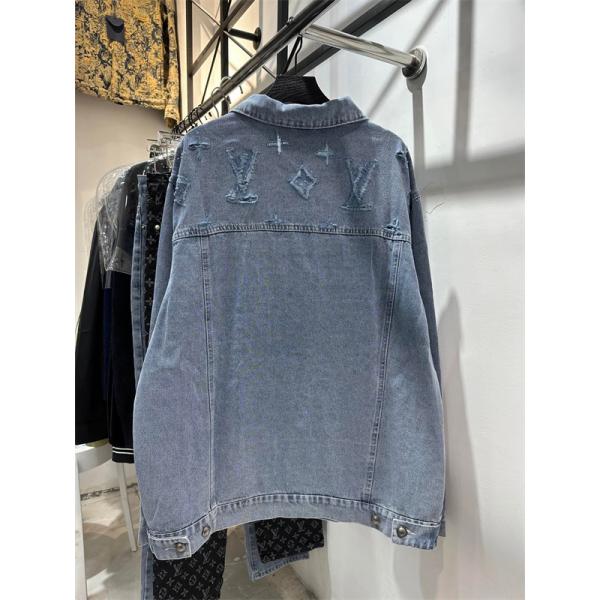 2025秋冬 トレンド映え カジュアル ライトデニム LOUIS VUITTON ルイヴィトン コピー ジャケット 人気