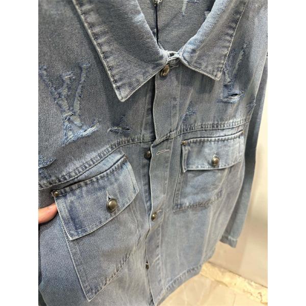 2025秋冬 トレンド映え カジュアル ライトデニム LOUIS VUITTON ルイヴィトン コピー ジャケット 人気