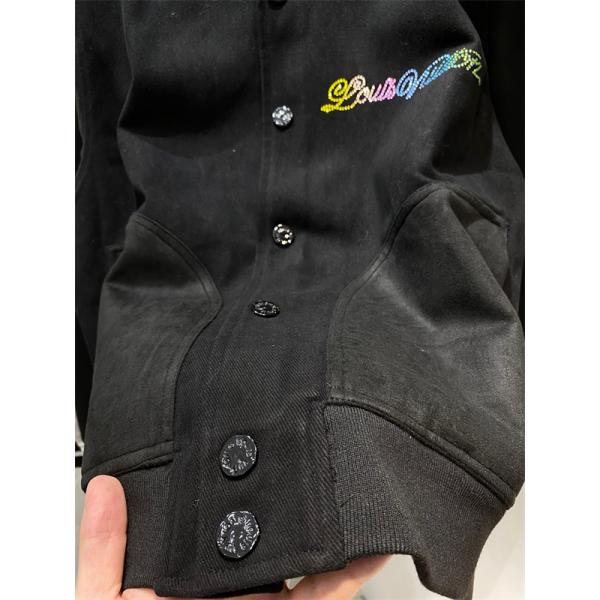 LOUIS VUITTON ルイヴィトン コピー 2025秋冬 大人モード 上品 ジェットブラック ジャケット イチオシ