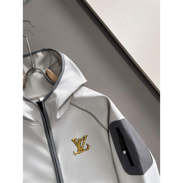 LOUIS VUITTON ルイヴィトン スーパーコピー 2025秋冬 防寒設計 スマート グレー ジャケット 今季注目度UP
