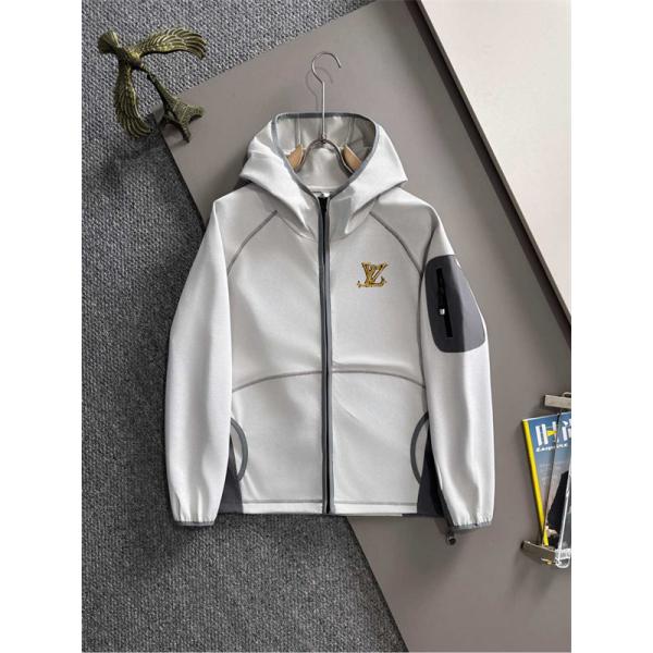 LOUIS VUITTON ルイヴィトン スーパーコピー 2025秋冬 防寒設計 スマート グレー ジャケット 今季注目度UP