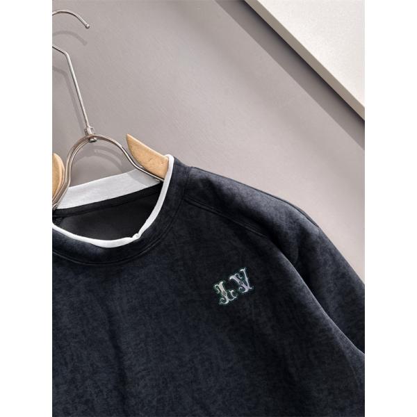 LOUIS VUITTON ルイヴィトン コピー 2025秋冬 速暖素材 モダン ブラック スウェット 今季必見アイテム