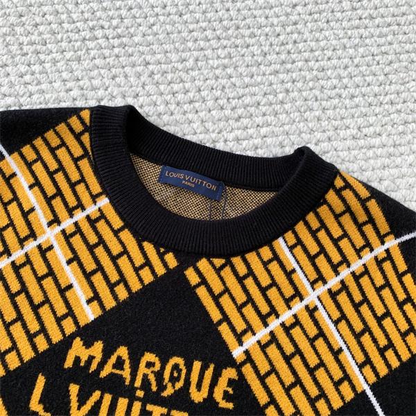LOUIS VUITTON ルイヴィトン コピー グラフィック ニットプルオーバー 2025年トレンド必見