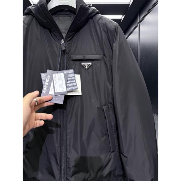 2025-2026最新☆Prada Re-Nylon プラダダウンジャケットコピーおしゃれ高級感抜群保温性抜群