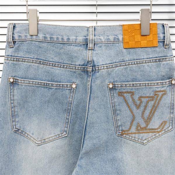 2025秋冬おすすめ ライトブルー 上品 透明感 ストレート LOUIS VUITTON ルイヴィトン コピー デニム