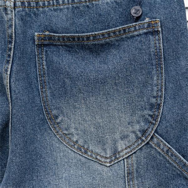 LOUIS VUITTON ルイヴィトン コピー 2025秋冬 ブルー 上品 シルエット美脚 デニムパンツ