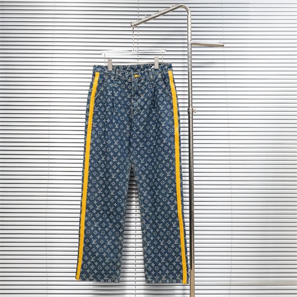 2025秋冬 ブルー カジュアル映え サイドライン LOUIS VUITTON ルイヴィトン スーパーコピー デニム