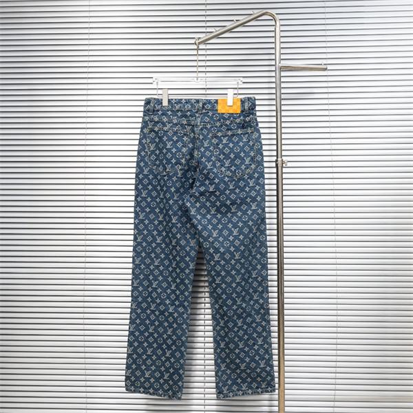 2025秋冬 ブルー カジュアル映え サイドライン LOUIS VUITTON ルイヴィトン スーパーコピー デニム