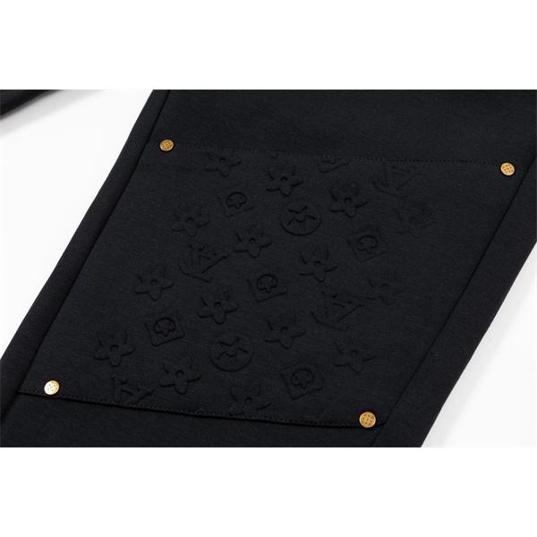 2025秋冬 グレー モード LOUIS VUITTON ルイヴィトン コピー 軽量ラク穿き スウェットパンツ