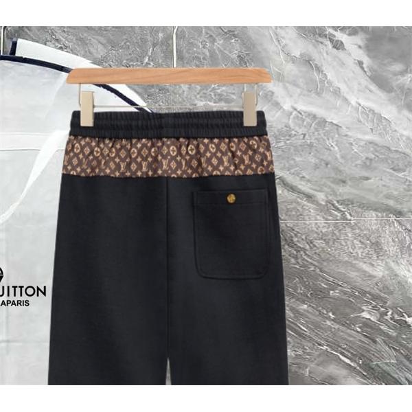 2025秋冬 グレー モード LOUIS VUITTON ルイヴィトン コピー 軽量ラク穿き スウェットパンツ