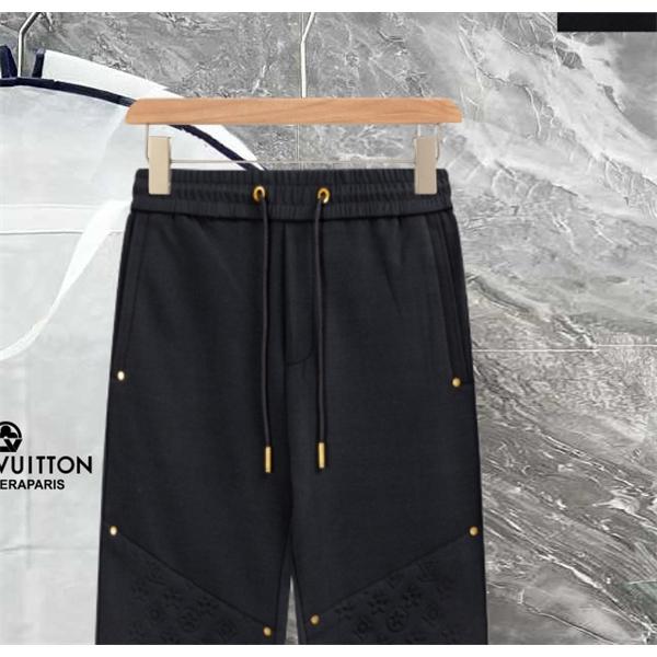 2025秋冬 グレー モード LOUIS VUITTON ルイヴィトン コピー 軽量ラク穿き スウェットパンツ