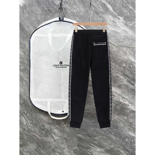 LOUIS VUITTON ルイヴィトン コピー 2025秋冬イチ押し・深みのある ブラック 快適 ジョガーパンツ