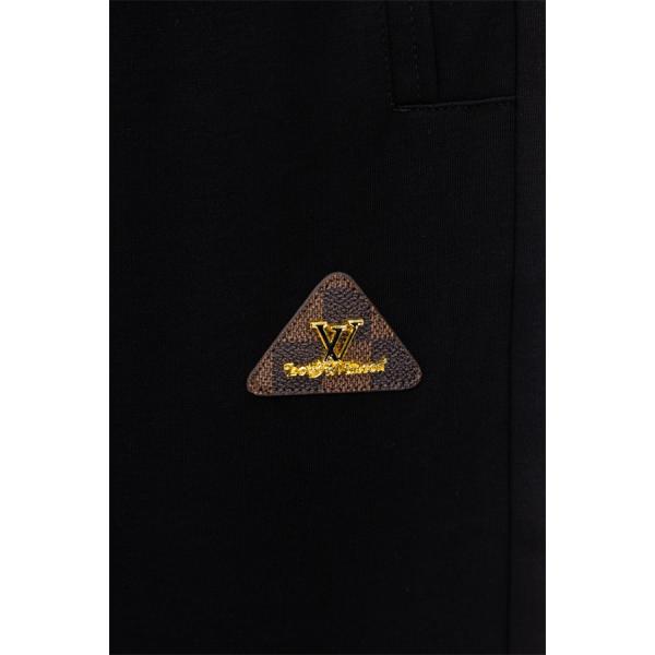 LOUIS VUITTON ルイヴィトン コピー 2025秋冬トレンド必須・洗練された ブラック モダン ジョガーパンツ