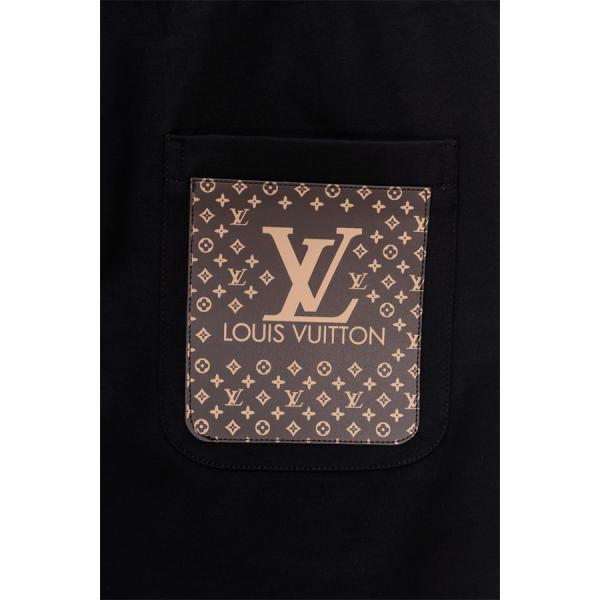 LOUIS VUITTON ルイヴィトン コピー 2025秋冬トレンド必須・洗練された ブラック モダン ジョガーパンツ