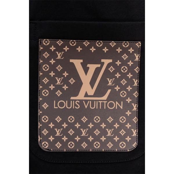 LOUIS VUITTON ルイヴィトン コピー 2025秋冬トレンド必須・洗練された ブラック モダン ジョガーパンツ