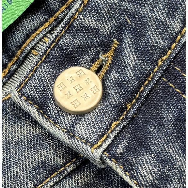 LOUIS VUITTON ルイヴィトン スーパーコピー 2025秋冬注目・インディゴ 立体ロゴ エンボス デニムパンツ 