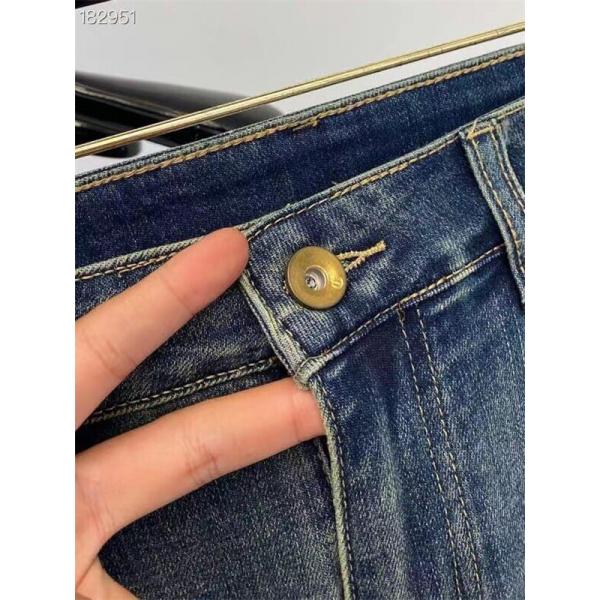 2025秋冬おすすめ・柔和 インディゴ モノグラム LOUIS VUITTON ルイヴィトン コピー デニムパンツ 人気