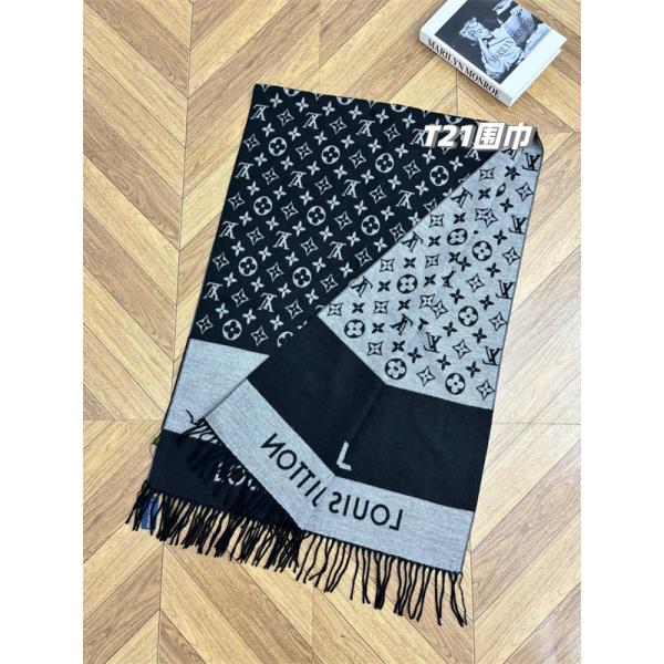 穏やか グレー 2025秋冬注目・上品シック LOUIS VUITTON ルイヴィトン スーパーコピー マフラー