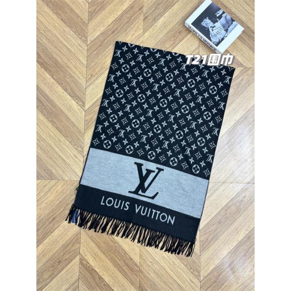 穏やか グレー 2025秋冬注目・上品シック LOUIS VUITTON ルイヴィトン スーパーコピー マフラー