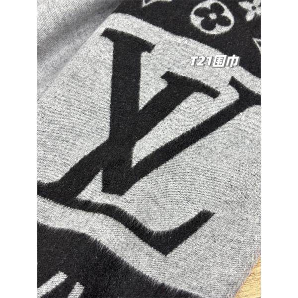 穏やか グレー 2025秋冬注目・上品シック LOUIS VUITTON ルイヴィトン スーパーコピー マフラー