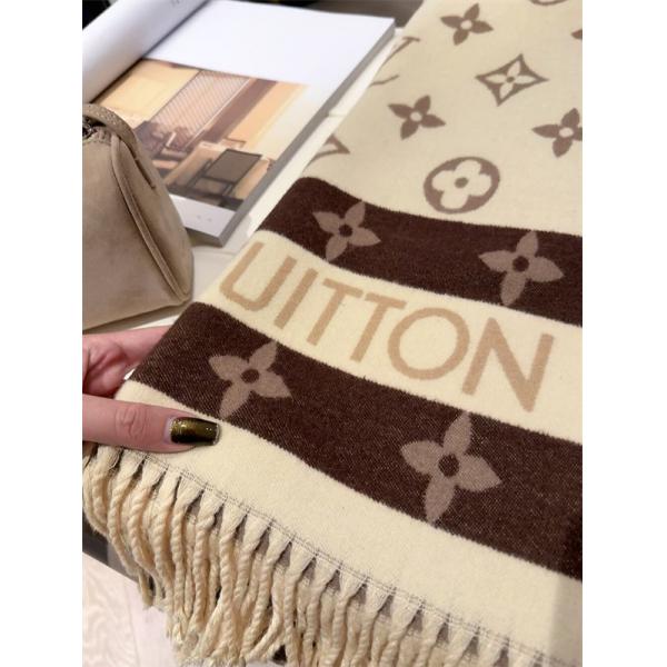 ブラック 2025秋冬話題・大人エレガンス LOUIS VUITTON ルイヴィトン コピー マフラー