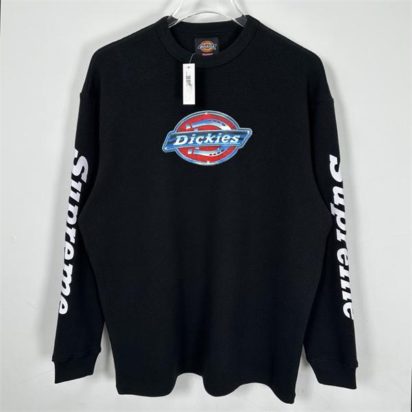 ☆トレンド☆DKシュプリーム長袖tシャツコピー SUPREME X DICKIES コラボ FW25 THERMAL L/S TEE 