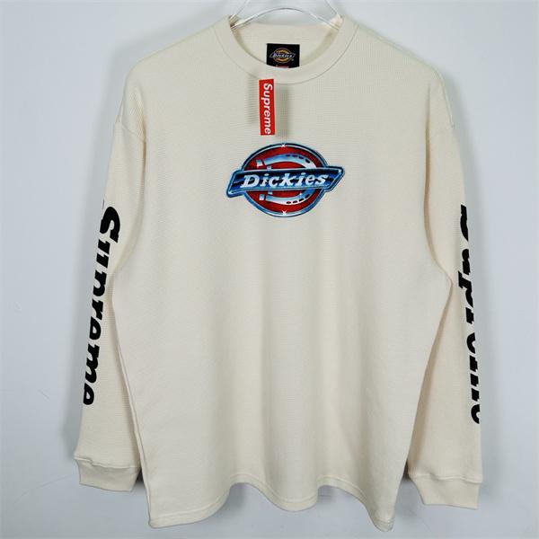 ☆トレンド☆DKシュプリーム長袖tシャツコピー SUPREME X DICKIES コラボ FW25 THERMAL L/S TEE 