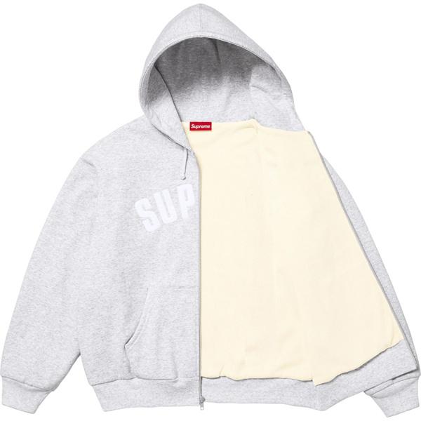 ３色☆[S02596] Sup Arc Thermal Lined Zip Up Hooded Sweatshirt logoシュプリームジップアップコピー 激レアアイテム