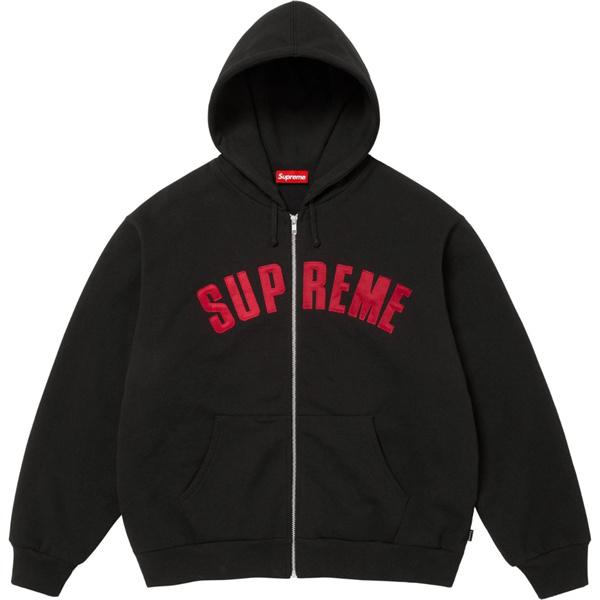 ３色☆[S02596] Sup Arc Thermal Lined Zip Up Hooded Sweatshirt logoシュプリームジップアップコピー 激レアアイテム