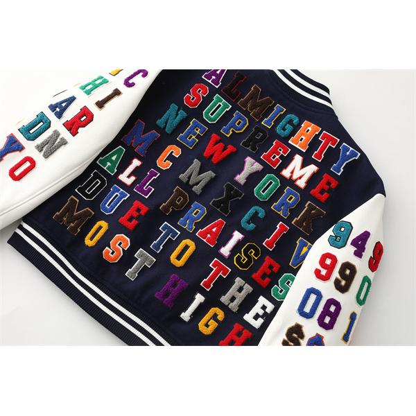 個性☆Supreme SS25 week3 Praises Varsity Jacket シュプリームジャケットコピー 176- 72.5キロMサイズ